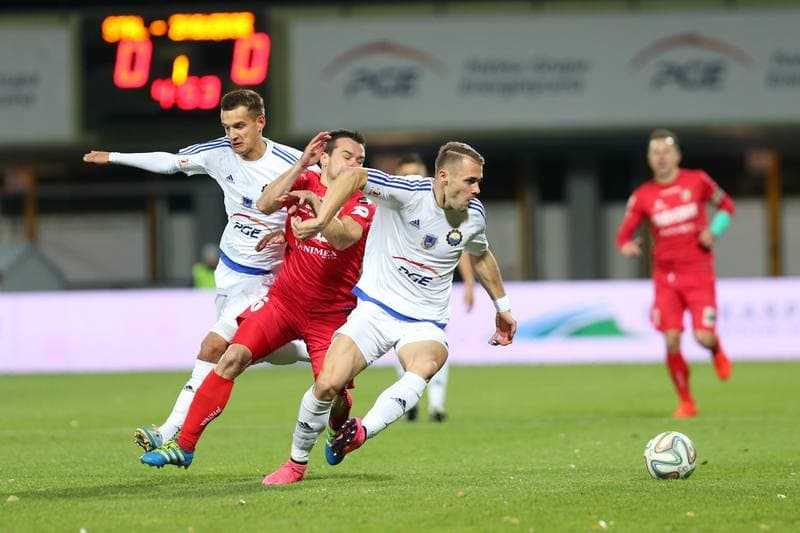 Football. I Liga. Stal Mielec - Zaglebie Sosnowiec. 30.10.2016