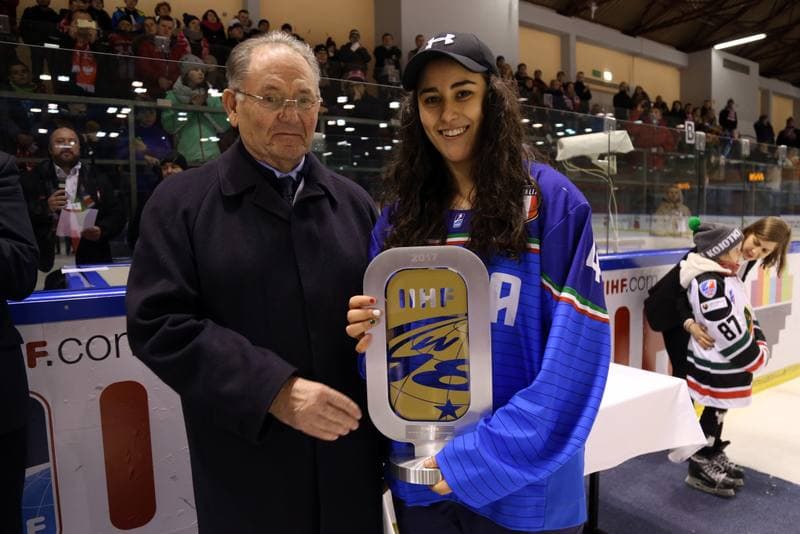 Ice Hockey. U18 Women's World Championship. Poland - China. 14.01.2017