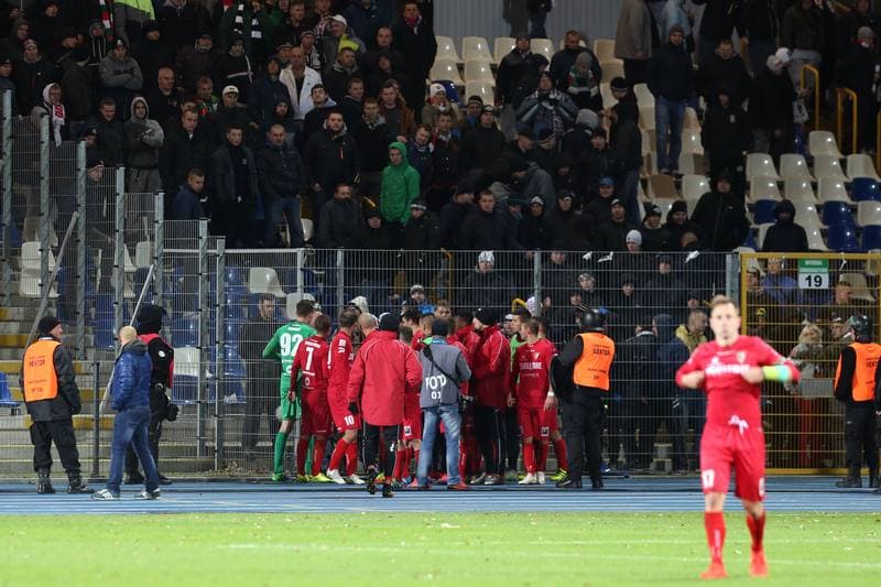 Football. I Liga. Stal Mielec - Zaglebie Sosnowiec. 30.10.2016