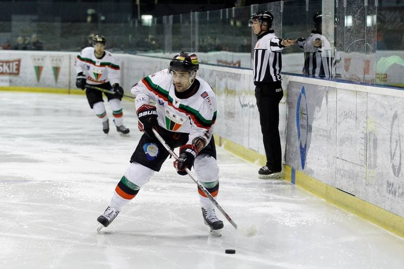 Ice Hockey. Polska Hokej Liga. GKS Tychy - Ciarko STS Sanok. 15.01.2016