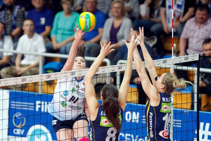 Volleyball. CEV Champions League. MKS Dabrowa Gornicza - Fenerbahce SK. 25.01.2017