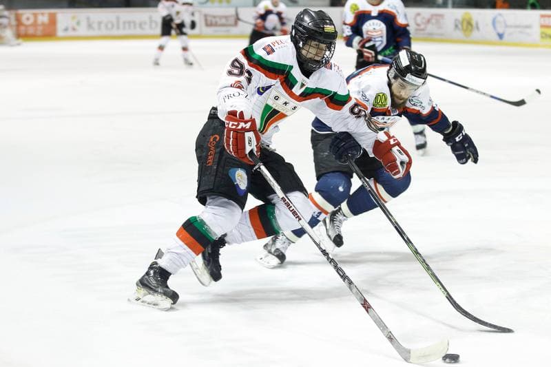 Ice Hockey. Polska Hokej Liga. GKS Tychy - Ciarko STS Sanok. 15.01.2016