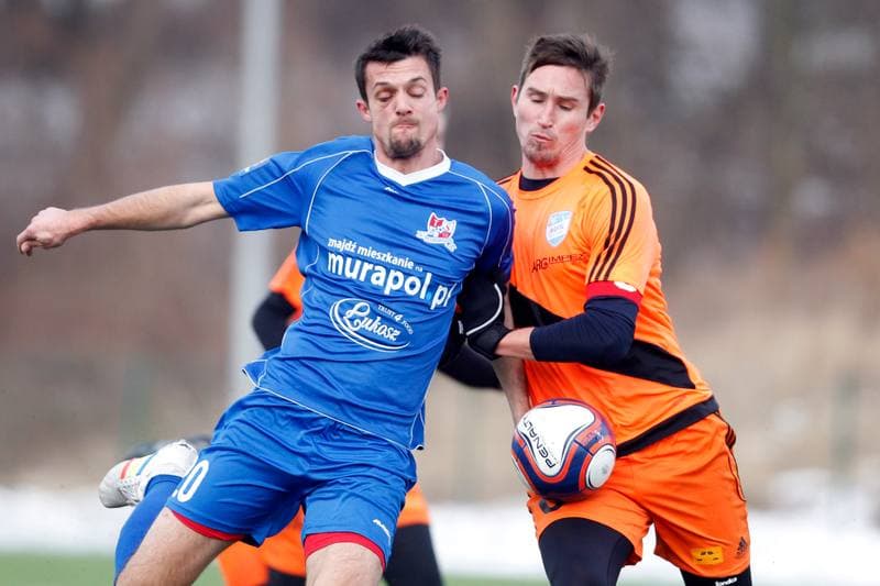 Football. Sparing. MFK Frydek-Mistek - Podbeskidzie Bielsko-Biala. 26.01.2017