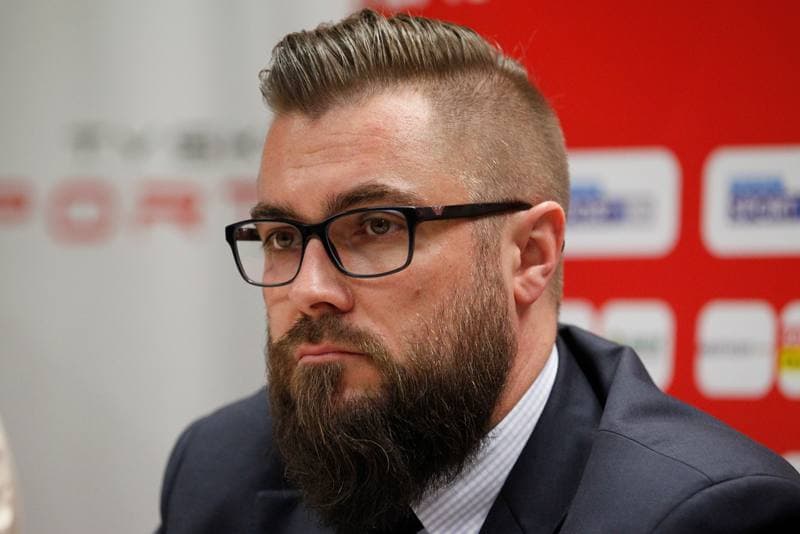 Football. GKS Tychy. Press Conference. 02.11.2016