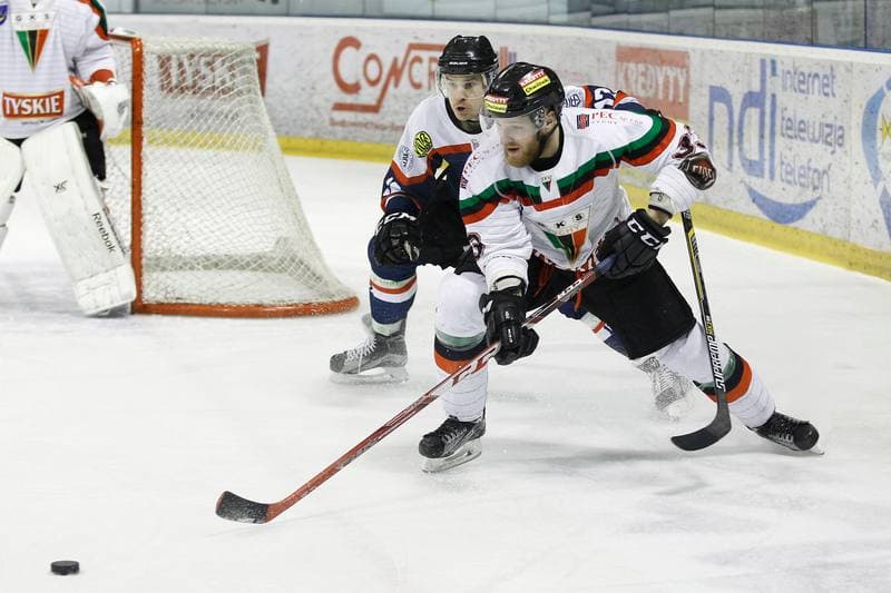 Ice Hockey. Polska Hokej Liga. GKS Tychy - Ciarko STS Sanok. 15.01.2016