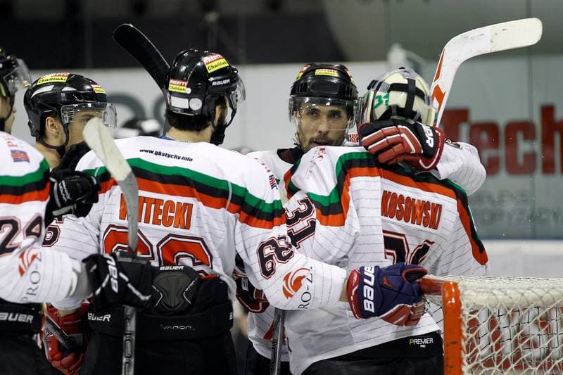 Ice Hockey. Polska Hokej Liga. GKS Tychy - Ciarko STS Sanok. 15.01.2016