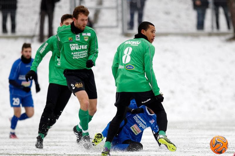 Football. Sparing. Podbeskidzie Bielsko Biala - Rozwoj Katowice. 16.01.2016