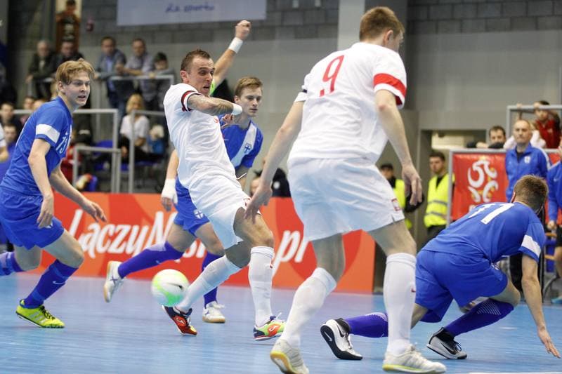 Futsal. Turniej Czterech Panstw. Polska - Finlandia. 28.01.2017