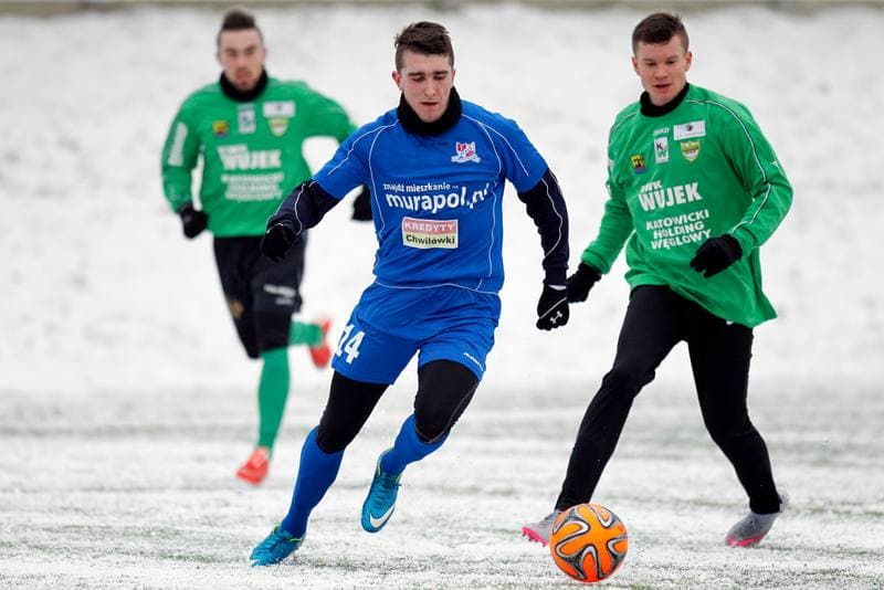 Football. Sparing. Podbeskidzie Bielsko Biala - Rozwoj Katowice. 16.01.2016