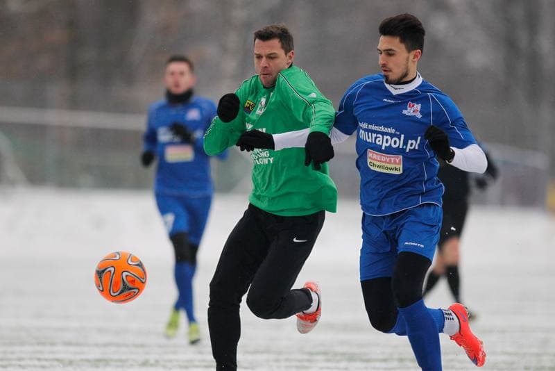 Football. Sparing. Podbeskidzie Bielsko Biala - Rozwoj Katowice. 16.01.2016