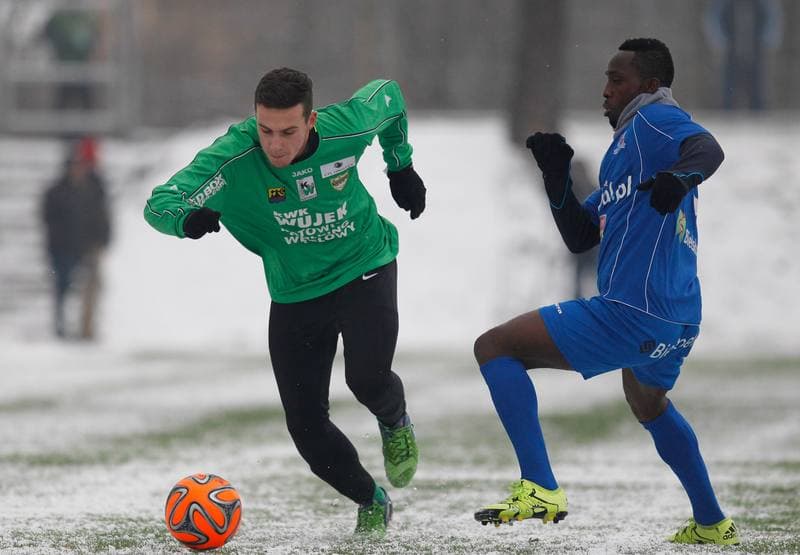 Football. Sparing. Podbeskidzie Bielsko Biala - Rozwoj Katowice. 16.01.2016