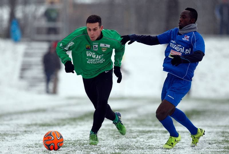 Football. Sparing. Podbeskidzie Bielsko Biala - Rozwoj Katowice. 16.01.2016