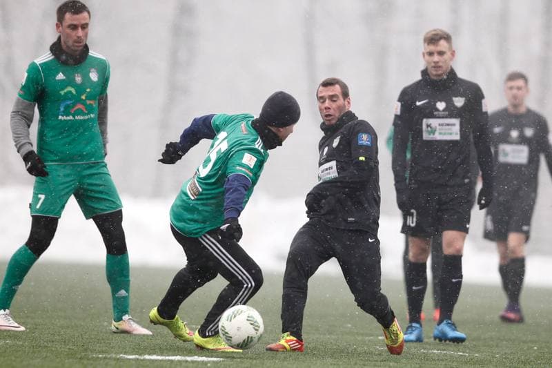 Football. Sparing. ROW Rybnik - Rozwoj Katowice. 01.02.2017