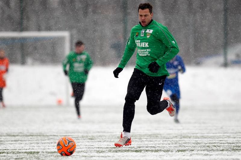 Football. Sparing. Podbeskidzie Bielsko Biala - Rozwoj Katowice. 16.01.2016