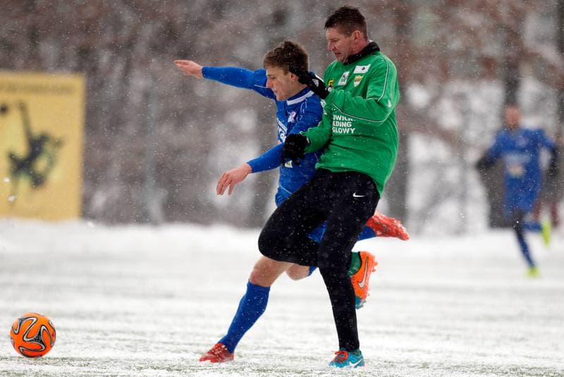 Football. Sparing. Podbeskidzie Bielsko Biala - Rozwoj Katowice. 16.01.2016