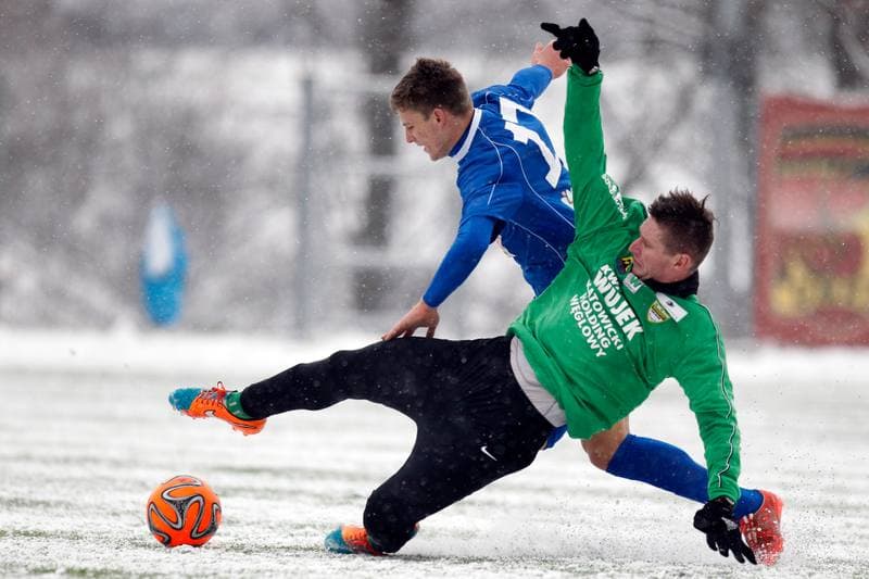 Football. Sparing. Podbeskidzie Bielsko Biala - Rozwoj Katowice. 16.01.2016