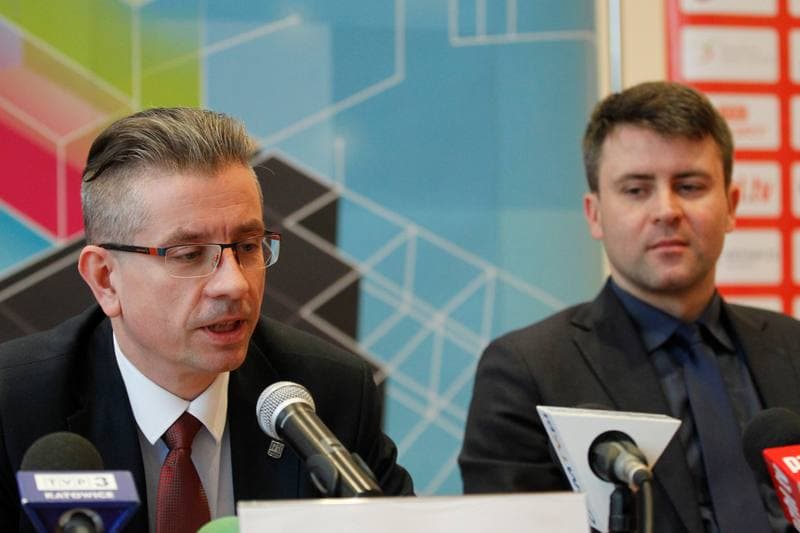 Ice Hockey. Poland national team. Press Conference. 08.02.2017