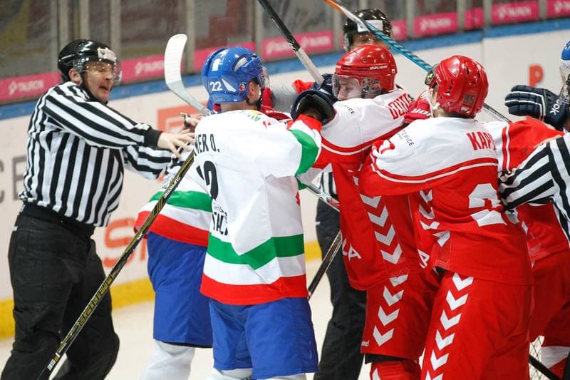 Ice Hockey. Euro Ice Hockey Challenge. Poland - Italy. 11.02.2017