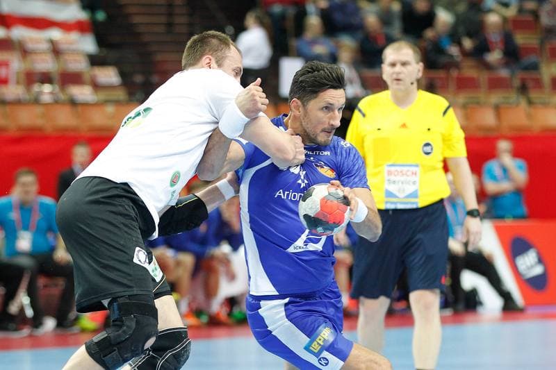 Handball. EHF Euro 2016. Belarus - Iceland. 17.01.2016