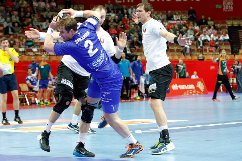 Handball. EHF Euro 2016. Belarus - Iceland. 17.01.2016