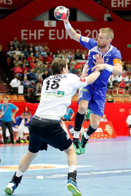 Handball. EHF Euro 2016. Belarus - Iceland. 17.01.2016