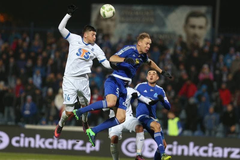 Football. Lotto Ekstraklasa. Ruch Chorzow - Lech Poznan. 04.11.2016