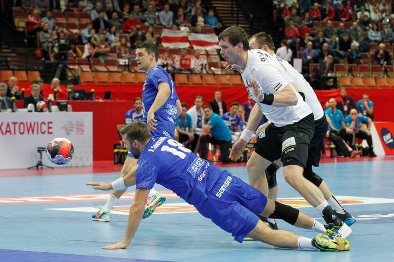 Handball. EHF Euro 2016. Belarus - Iceland. 17.01.2016