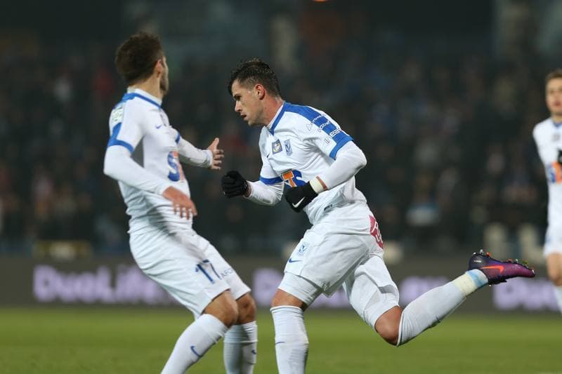 Football. Lotto Ekstraklasa. Ruch Chorzow - Lech Poznan. 04.11.2016