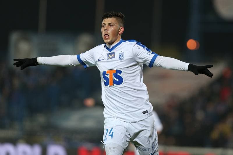 Football. Lotto Ekstraklasa. Ruch Chorzow - Lech Poznan. 04.11.2016