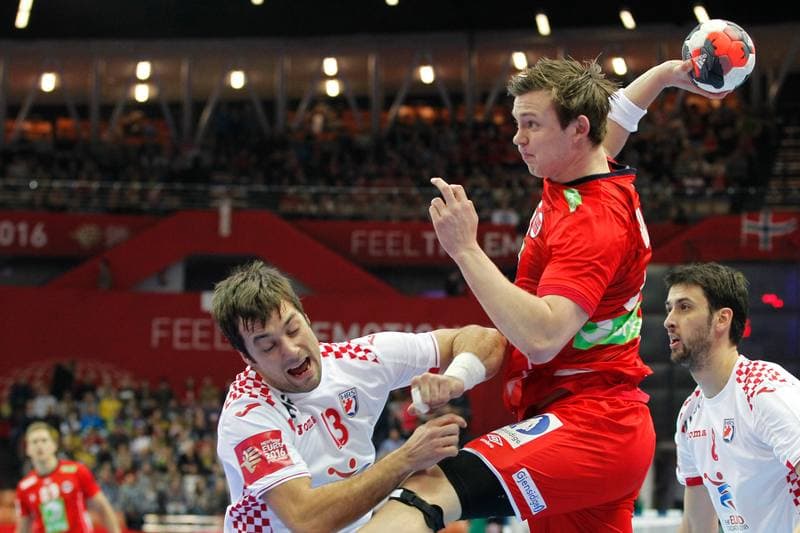 Handball. EHF Euro 2016. Norway - Croatia. 17.01.2016