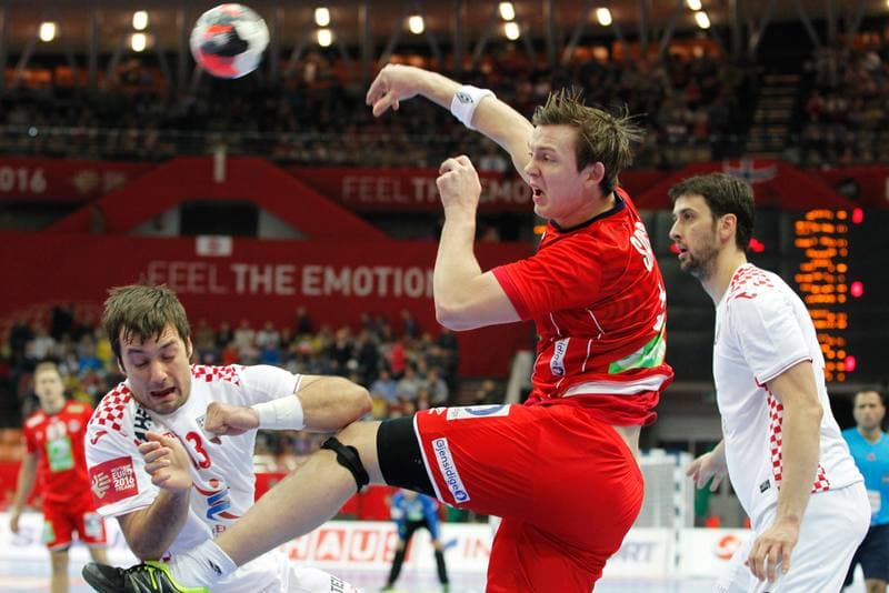 Handball. EHF Euro 2016. Norway - Croatia. 17.01.2016