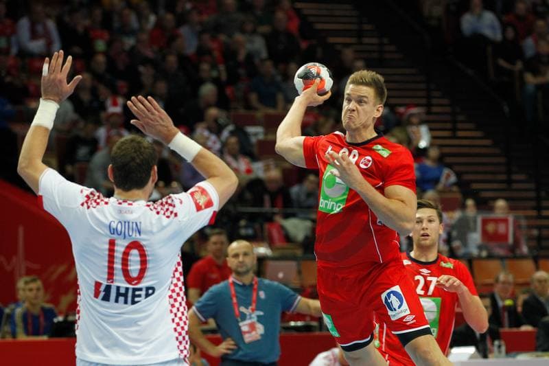Handball. EHF Euro 2016. Norway - Croatia. 17.01.2016
