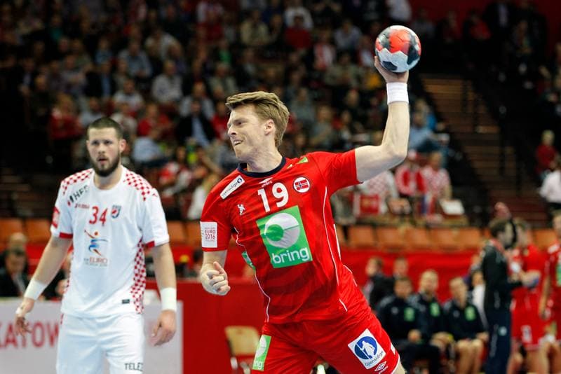 Handball. EHF Euro 2016. Norway - Croatia. 17.01.2016