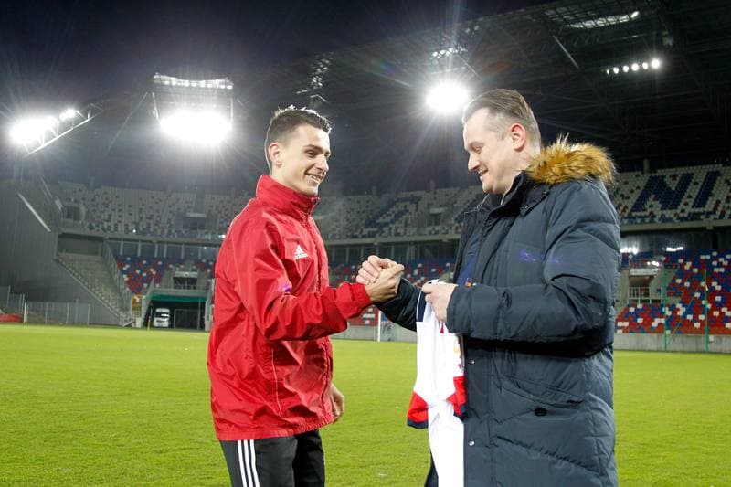 Football. Sparing. Gornik Zabrze - FK Fotbal Trinec. 24.02.2017