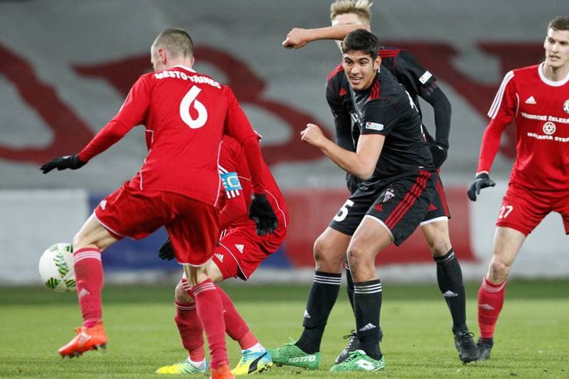 Football. Sparing. Gornik Zabrze - FK Fotbal Trinec. 24.02.2017