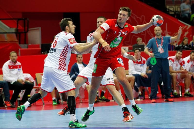 Handball. EHF Euro 2016. Norway - Croatia. 17.01.2016