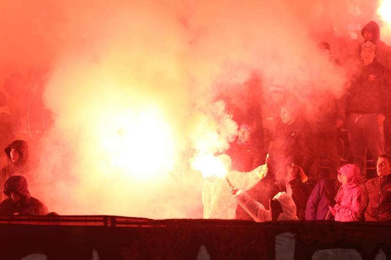Football. Lotto Ekstraklasa. Ruch Chorzow - Lech Poznan. 04.11.2016