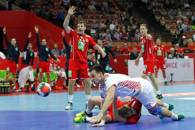Handball. EHF Euro 2016. Norway - Croatia. 17.01.2016