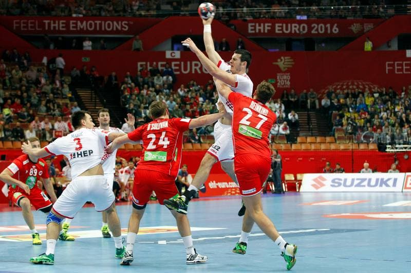 Handball. EHF Euro 2016. Norway - Croatia. 17.01.2016