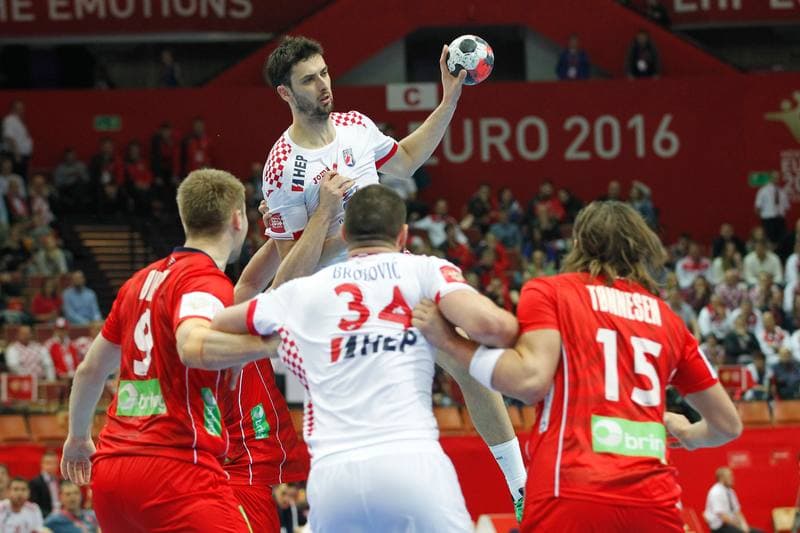 Handball. EHF Euro 2016. Norway - Croatia. 17.01.2016