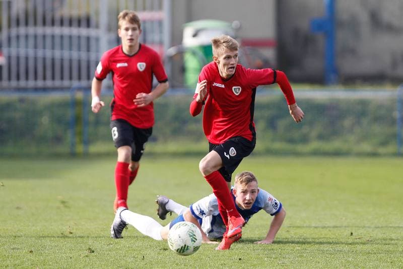 Football. Centralna Liga Juniorow. Piast Gliwice - Baltyk Koszalin. 05.11.2016