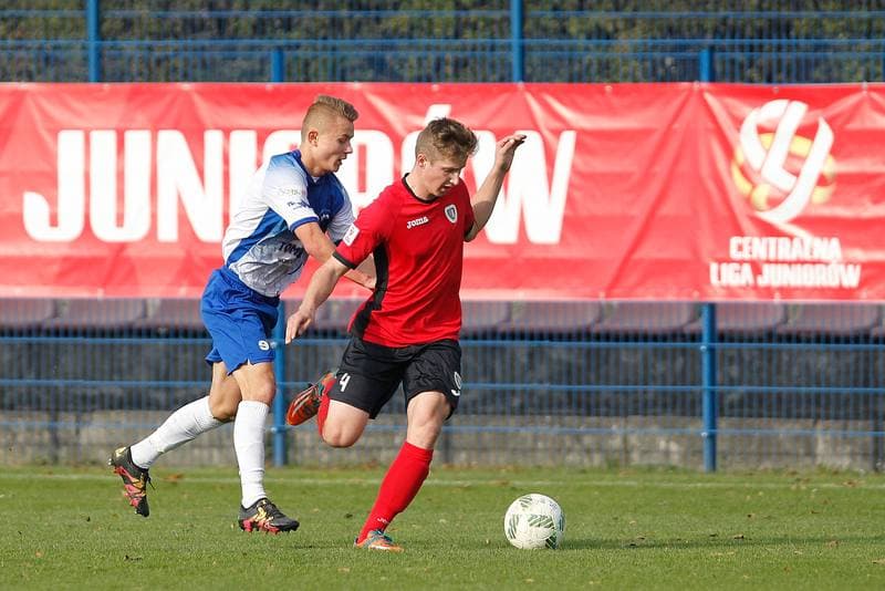 Football. Centralna Liga Juniorow. Piast Gliwice - Baltyk Koszalin. 05.11.2016