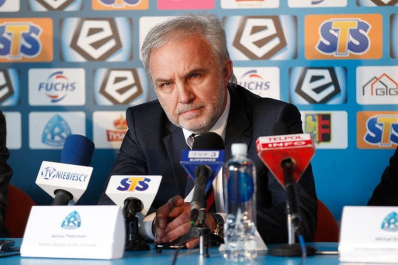 Football. Ruch Chorzow. Press Conference. 02.03.2017
