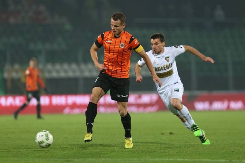 Football. I Liga. Zaglebie Sosnowiec - Chrobry Glogow. 05.11.2016