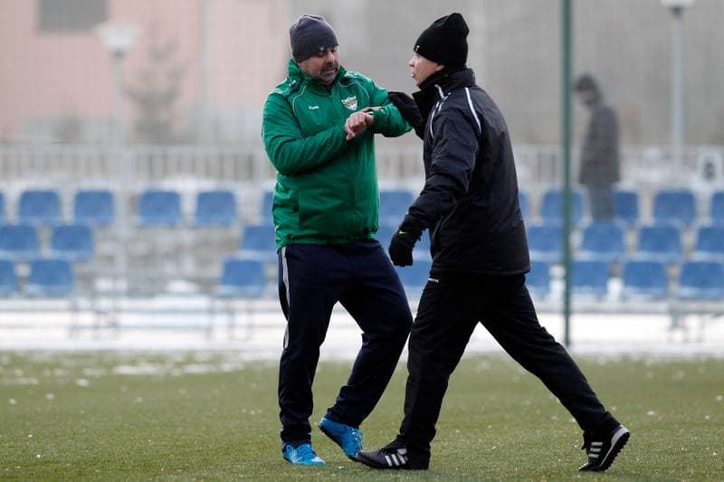 Football. Rozwoj Katowice. Training. 19.01.2016