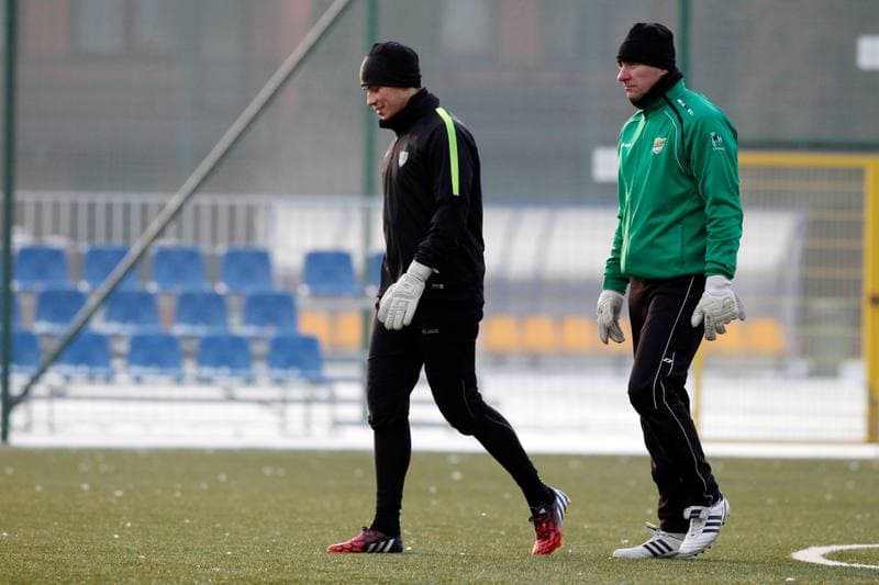 Football. Rozwoj Katowice. Training. 19.01.2016