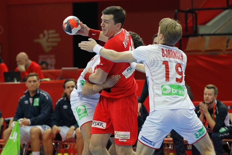 Handball. EHF Euro 2016. Belarus - Norway. 19.01.2016
