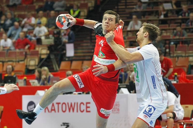 Handball. EHF Euro 2016. Belarus - Norway. 19.01.2016