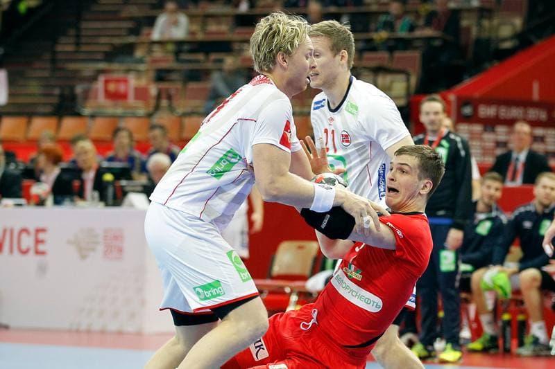 Handball. EHF Euro 2016. Belarus - Norway. 19.01.2016