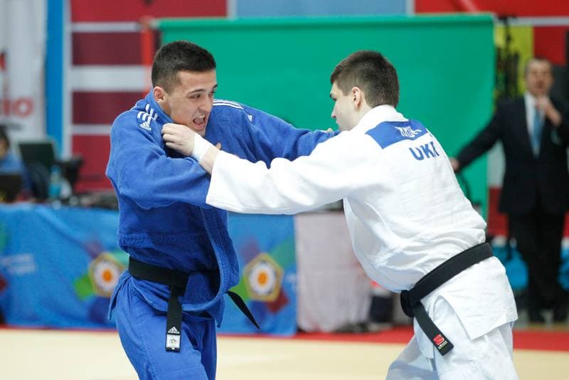 Judo. World Judo Tour. Rafal Kozlowski - Oleksandr Kruk. 05.03.2017